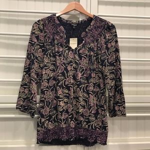 Cute, never worn, Lucky Brand flowy top